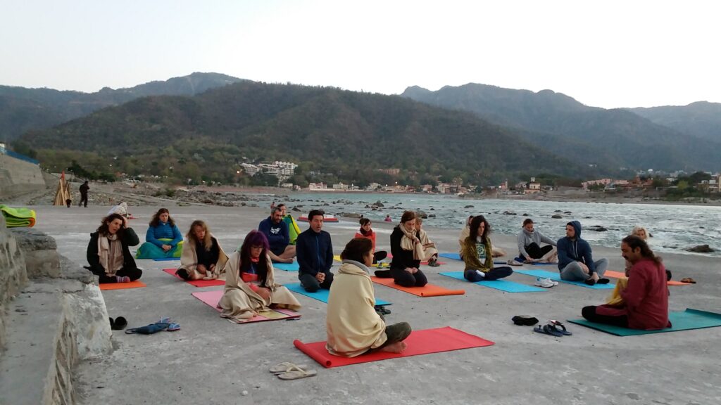 Corporate retreat programme at Rishikesh with Sunil Yogacharya
