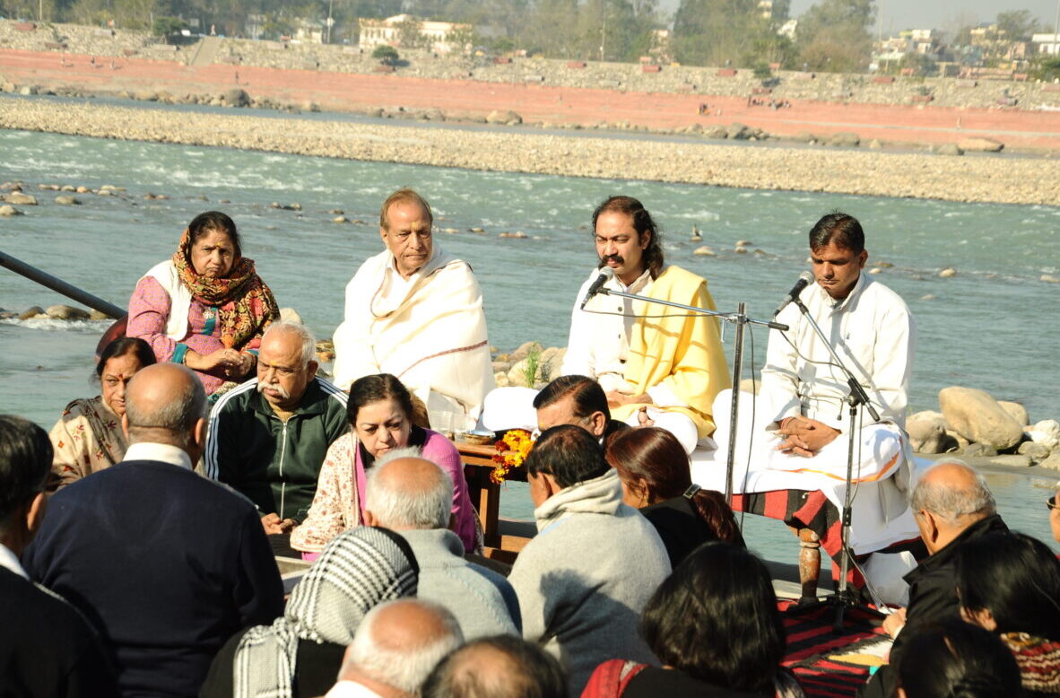 Corporate Retreat Programe at Rishikesh with Sunil Yogacharya and B.L.Goad