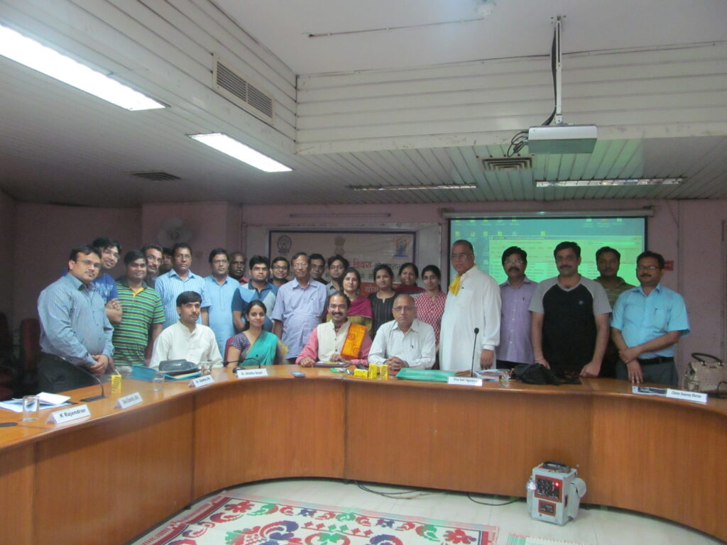 Corporate yoga and Meditation programme at GAIL Bikhaji Gama Place conducted by Sunil Yogacharya