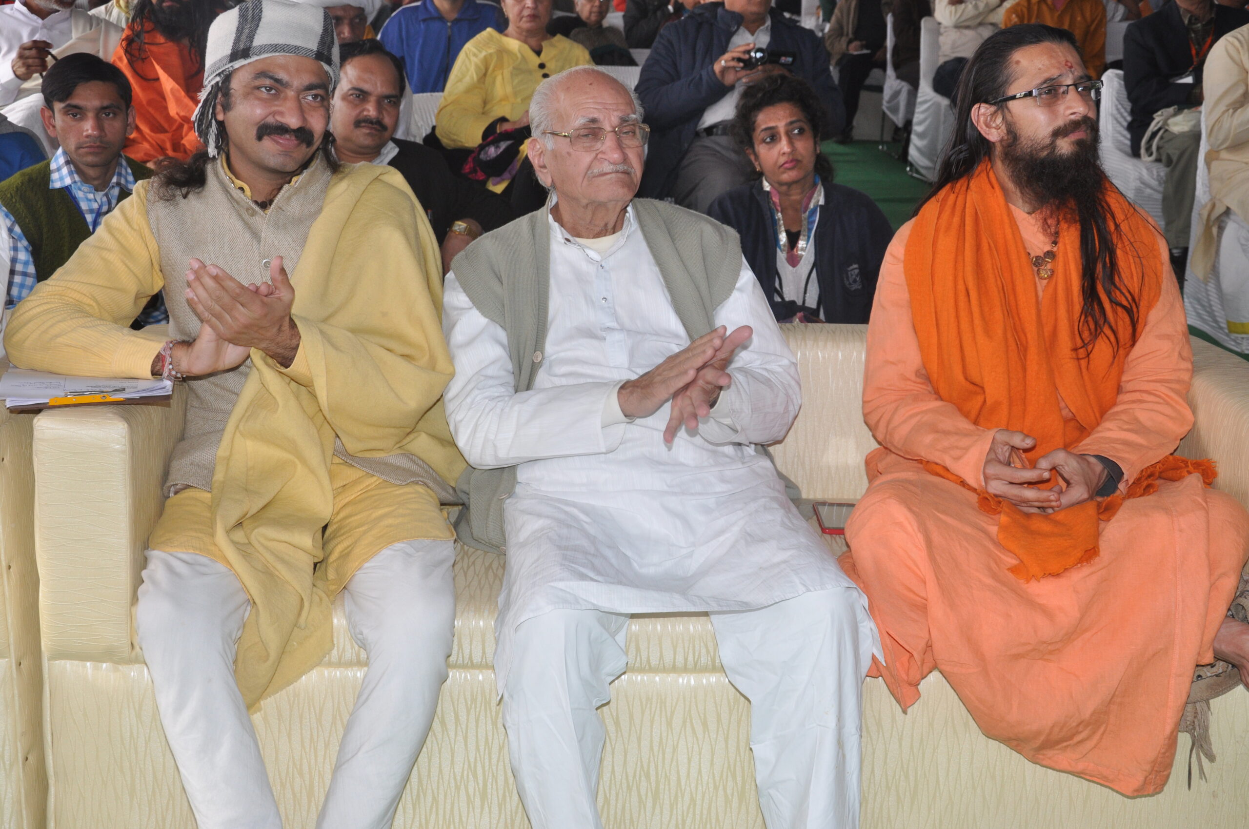 Dr. Lajpat Rai Mehra in International Yoga Festival at Rishikesh